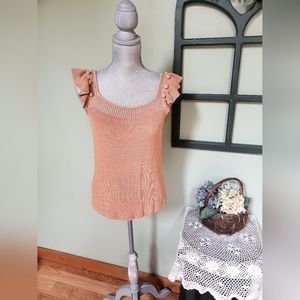 BOGO SALE Loft knit flutter cap sleeve tank